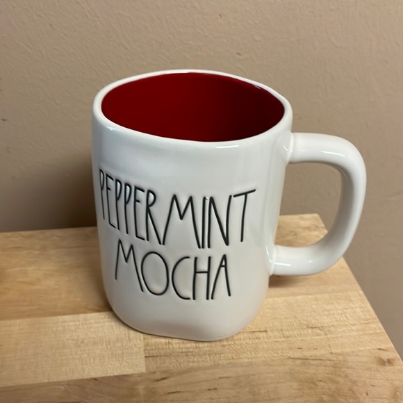 Rae Dunn Other - Rae Dunn Peppermint Mocha Two Sided Christmas Holiday Mug